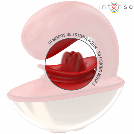 INTENSE – MARIAH VIBRADOR & ESTIMULADOR EN FORMA DE U 10 VIBRACIONES ROJO - intimamenities.com