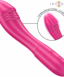 INTENSE - BELINDA VIBRADOR 19 CM FLEXIBLE 10 VIBRACIONES ROSA