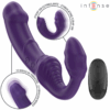INTENSE – JILL VIBRADOR DOBLE 20 CM VIOLETA CONTROL REMOTO - intimamenities.com