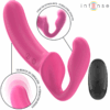 INTENSE – AMY VIBRADOR DOBLE 20 CM ROSA CONTROL REMOTO - intimamenities.com