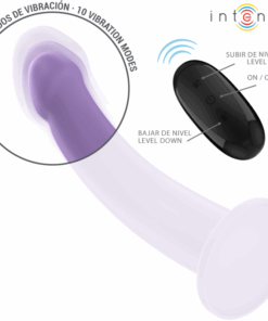 INTENSE – EDDIE VIBRADOR 17,5 CM 10 VIBRACIONES MORADO CONTROL REMOTO - intimamenities.com