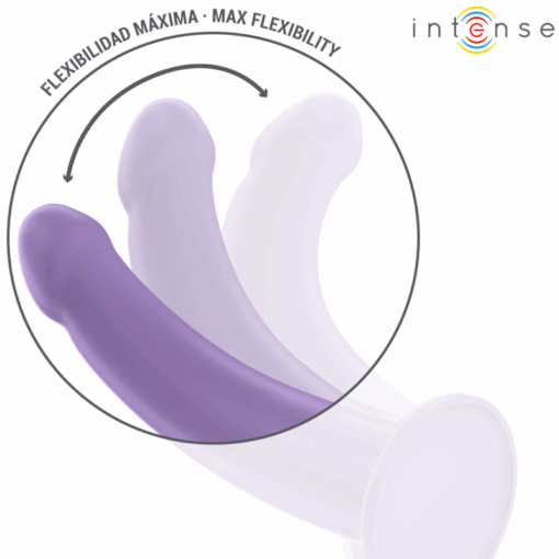 INTENSE – EDDIE VIBRADOR 17,5 CM 10 VIBRACIONES MORADO CONTROL REMOTO - intimamenities.com