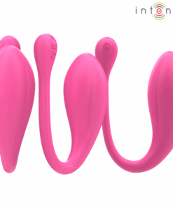 INTENSE – JANICE VIBRADOR U DOBLE ESTIMULACIÓN 10 VIBRACIONES ROSA CONTROL REMOTO - intimamenities.com