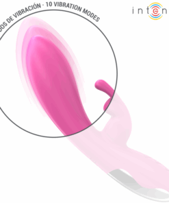 INTENSE – RANDALL VIBRADOR RABBIT 10 VIBRACIONES ROSA - intimamenities.com