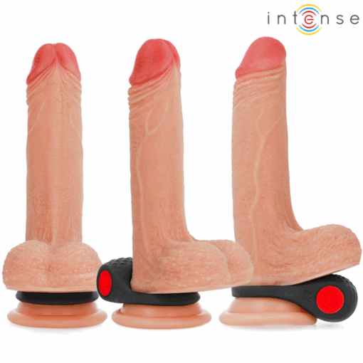INTENSE – CLOVER ANILLO VIBRADOR PENE 10 VIBRACIONES NEGRO - intimamenities.com