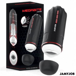 JAMYJOB - MEGABITE MASTURBADOR BOCA AUTOMTICO 5 MODOS ONDAS ESTIMULADORAS Y VIBRACIàN