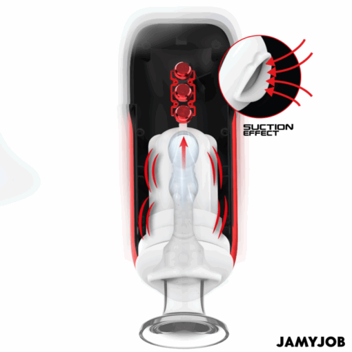 JAMYJOB - BLAZE MASTURBADOR BOCA AUTOMTICO 5 MODOS ONDAS ESTIMULADORAS Y VIBRACIàN - Imagen 2