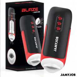 JAMYJOB - BLAZE MASTURBADOR BOCA AUTOMTICO 5 MODOS ONDAS ESTIMULADORAS Y VIBRACIàN