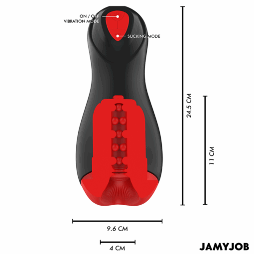 JAMYJOB - CORE-X MASTURBADOR AUTOMTICO 5 MODOS ONDAS ESTIMULADORAS Y VIBRACIàN - Imagen 3