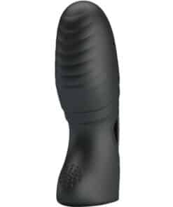 PRETTY LOVE - ALAN VIBRADOR DE DEDO SILICONA NEGRO