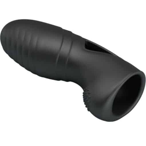 PRETTY LOVE - ALAN VIBRADOR DE DEDO SILICONA NEGRO - Imagen 3