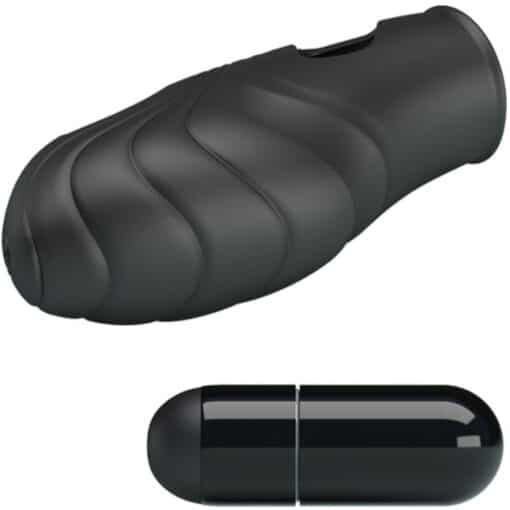 PRETTY LOVE - LICH VIBRADOR DE DEDO SILICONA NEGRO - Imagen 5