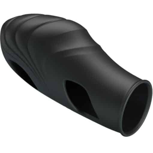 PRETTY LOVE - LICH VIBRADOR DE DEDO SILICONA NEGRO - Imagen 3