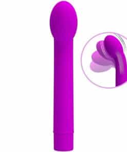 PRETTY LOVE – LOGAN VIBRADOR PUNTO G 10 VIBRACIONES MORADO - intimamenities.com