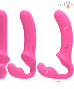 INTENSE – AMY VIBRADOR DOBLE 20 CM ROSA CONTROL REMOTO - intimamenities.com