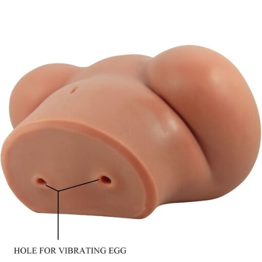 CRAZY BULL - LUNA TRASERO VIBRADOR CON VAGINA Y ANO REALÍSTICO NATURAL CONTROL REMOTO - Imagen 7