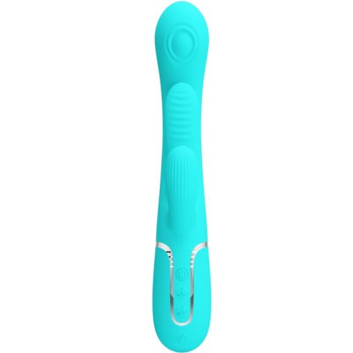 PRETTY LOVE – SHANIA TRIPLE VIBRADOR RABBIT MULTIFUNCIÓN 3 EN 1 - intimamenities.com