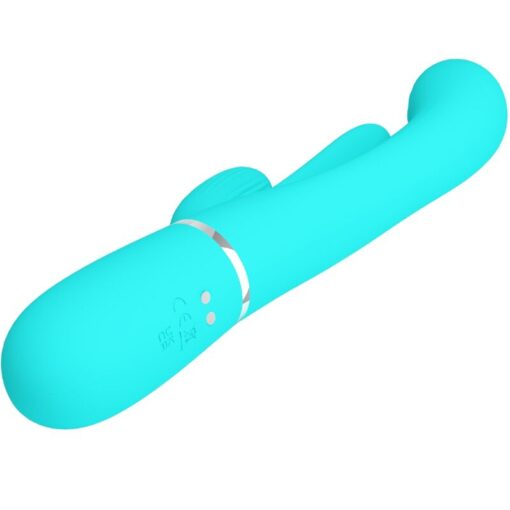 PRETTY LOVE – SHANIA TRIPLE VIBRADOR RABBIT MULTIFUNCIÓN 3 EN 1 - intimamenities.com