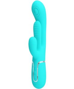 PRETTY LOVE – SHANIA TRIPLE VIBRADOR RABBIT MULTIFUNCIÓN 3 EN 1 - intimamenities.com