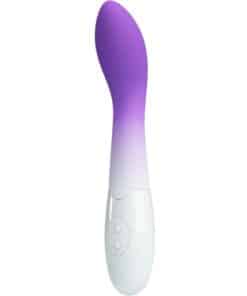 PRETTY LOVE – BISHOP VIBRADOR PUNTO G 30 VIBRACIONES MORADO - intimamenities.com