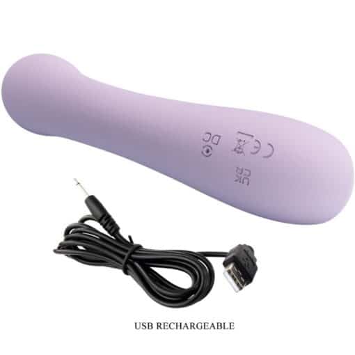 PRETTY LOVE – ROSOLYN VIBRADOR RABBIT 10 VIBRACIONES MORADO - intimamenities.com
