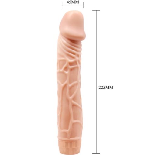 BAILE – BOB VIBRADOR REALÍSTICO 22.5 CM NATURAL - intimamenities.com