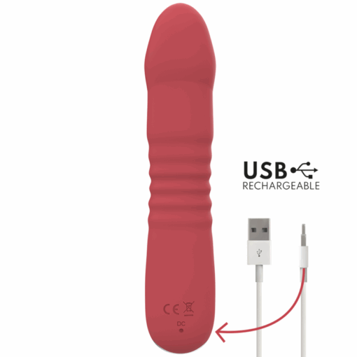 INTENSE – JUNI UP & DOWN 10 VIBRACIONES ROJO - intimamenities.com