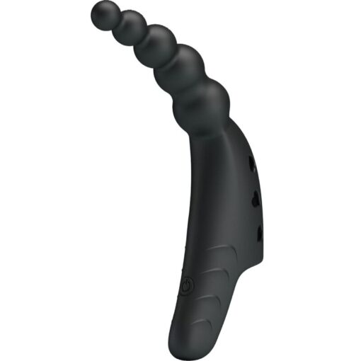 PRETTY LOVE - JORDIN VIBRADOR DE DEDO 10 VIBRACIONES NEGRO - Imagen 2
