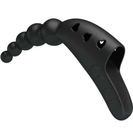 PRETTY LOVE - JORDIN VIBRADOR DE DEDO 10 VIBRACIONES NEGRO - Imagen 5