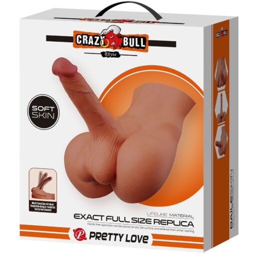 CRAZY BULL - RHYNE TRASERO MASTURBADOR REALÖSTICO NATURAL - Imagen 10