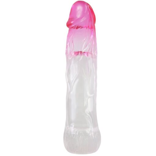 PRETTY LOVE - NERON FUNDA REALÍSTICA ALARGADORA DE 6 CM PARA PENE ROSA - Imagen 2