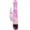 BAILE – WAVES OF PLEASURE FANTASY VIBRADOR CON RABBIT 23 CM - intimamenities.com