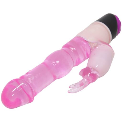 BAILE – WAVES OF PLEASURE FANTASY VIBRADOR CON RABBIT 23 CM - intimamenities.com
