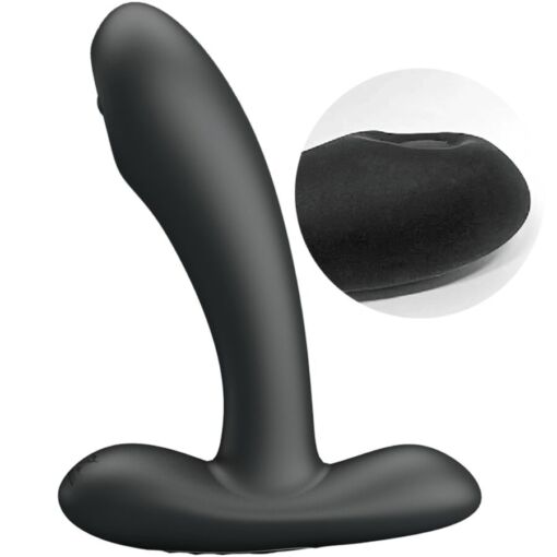 PRETTY LOVE - REMINGTON MASAJEADOR VIBRADOR ANAL Y VAGINAL NEGRO - Imagen 4