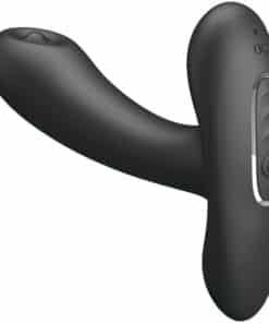 PRETTY LOVE - REMINGTON MASAJEADOR VIBRADOR ANAL Y VAGINAL NEGRO