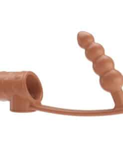 PRETTY LOVE - FUNDA PARA PENE CON PLUG ANAL NATURAL
