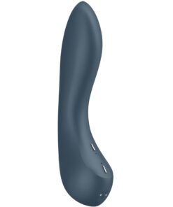 SATISFYER – G-SPOT WAVE 4 VIBRADOR 12 PROGRAMAS DE VIBRACIÓN GRIS OSCURO - intimamenities.com