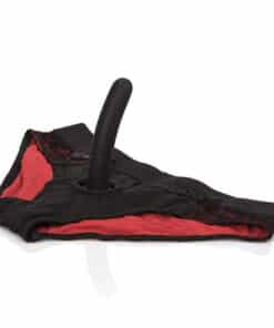 CALEXOTICS - SCANDAL SET DE BRAGUITAS ROJAS CON DILDO TALLA L/XL