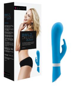 B SWISH – BWILD DELUXE BUNNY RABBIT VIBRATOR JADE - intimamenities.com