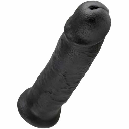 KING COCK - 10 PENE NEGRO 25 CM - Imagen 4