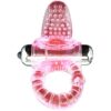 BAILE – SWEET ABS 10 RITMOS RING ANILLO PENE VIBRADOR ROSA - intimamenities.com