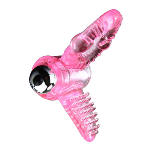 BAILE – SWEET ABS 10 RITMOS RING ANILLO PENE VIBRADOR ROSA - intimamenities.com