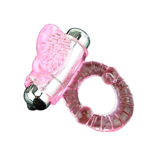 BAILE – SWEET ABS 10 RITMOS RING ANILLO PENE VIBRADOR ROSA - intimamenities.com