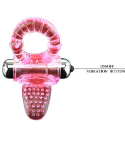 BAILE – SWEET ABS 10 RITMOS RING ANILLO PENE VIBRADOR ROSA - intimamenities.com