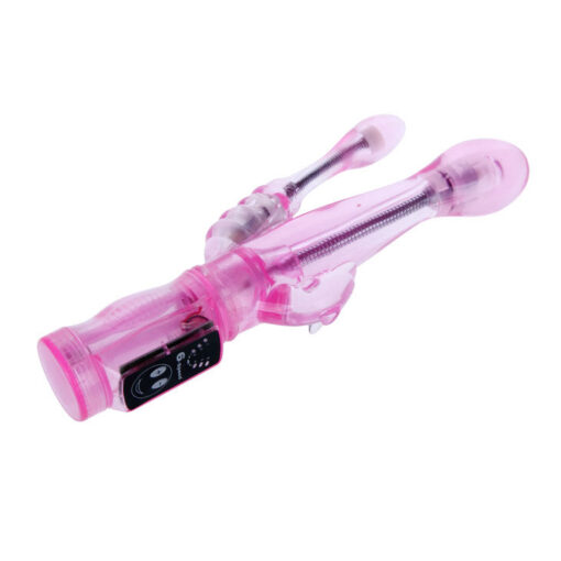 BAILE – VIBRADOR FLEXIBLE CON ESTIMULADOR ANAL - intimamenities.com
