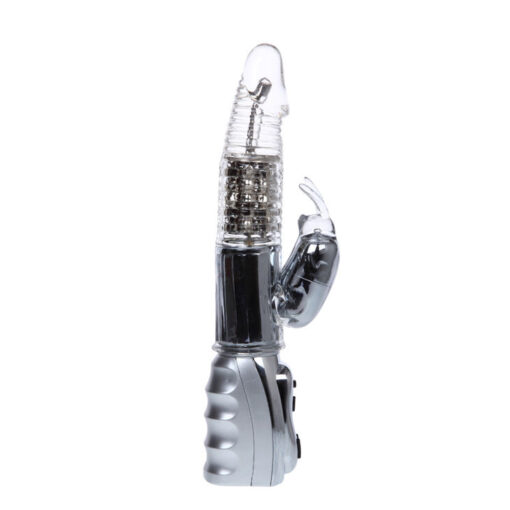 BAILE – AMOUR MISSILE ROTADOR TRANSPARENTE 26.5 CM - intimamenities.com