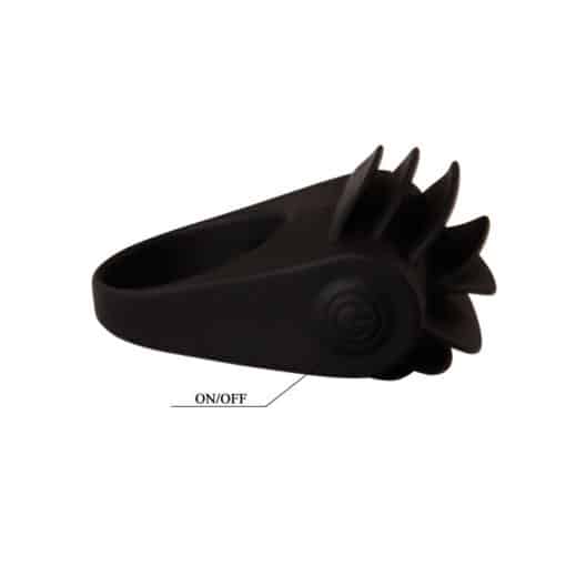 PRETTY LOVE – CHESTER ANILLO VIBRADOR NEGRO - intimamenities.com