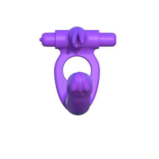 FANTASY C-RINGZ – ANILLO DOBLE PENETRACION CON RABBIT - intimamenities.com