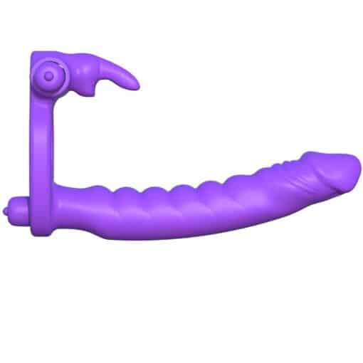 FANTASY C-RINGZ – ANILLO DOBLE PENETRACION CON RABBIT - intimamenities.com