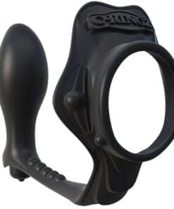 FANTASY C-RINGZ – ROCK HARD ANILLO POTENCIADOR CON PLUG ANAL - intimamenities.com